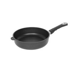 Deep frying pan, aluminium, 28 cm, height 7 cm - AMT Gastroguss