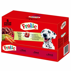 7,5 kg Frolic Complete z govedino za pse