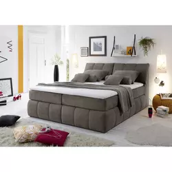 BOXSPRING KREVET 191/109/241 cm braon