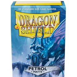 Dragon Shield 100 Standard Sleeves - Petrol Matte