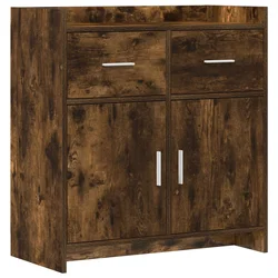Kreveta Dimljeni hrast 75 x 36 x 80 cm Konstruirano drvo