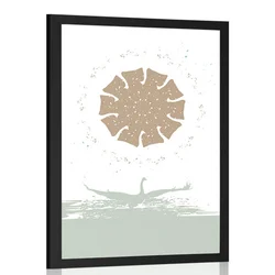 Plakat labodje jezero - 60x90 white