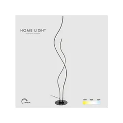 HOME LIGHT Solea 150 CCT LED podna lampa crna