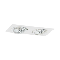 Argon 1046 - Ugradno plafonsko svetlo OLIMP 2xGU10-AR111/12W/230V bela