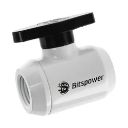 Bitspower BP-MVV-DWBK sistem vodnega hlajenja, kovinski, bel/črn