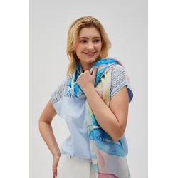 Marisse Womens Scarf L-Sz-4608 Blue