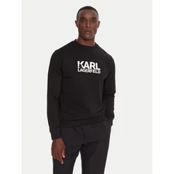 Karl Lagerfeld Majica  črna / bela