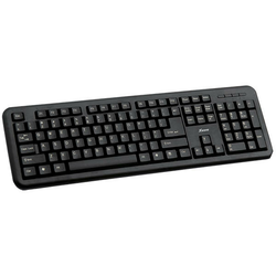 Tastatura USB, USA slova, crna