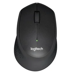 Logitech M330 SILENT PLUS Miš, Bežična RF, Mehanička, 1000 DPI, Crni