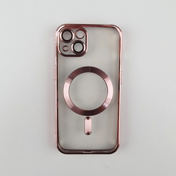 Silikonska futrola Magsafe Iphone 13 ROZE