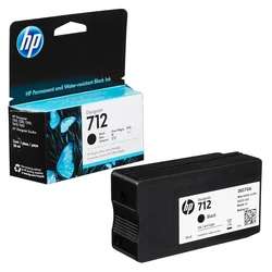 HP Tinta 3ED70A Black 712