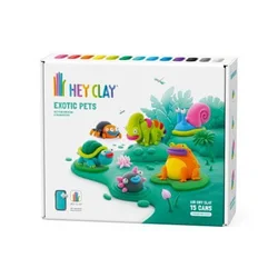 HEY CLAY Ustvarjalni set - eksotične živali