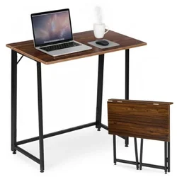 Modernhome sklopivi sto za kompijuter 80x45 cm laptop table dark wood ( th-fd-15 )