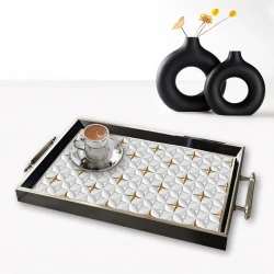 Aberto Design Poslužavnik TPG9805 50 x 29 x 3.5 cm, Šareni