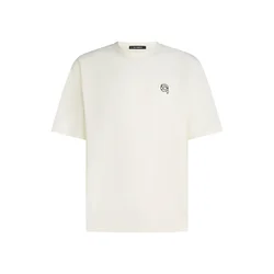 Karl Lagerfeld Majica kremna / črna