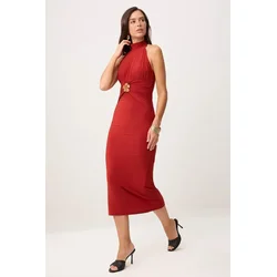 Trendyol Milla Ženska haljina Twoss26El00267, Bordo