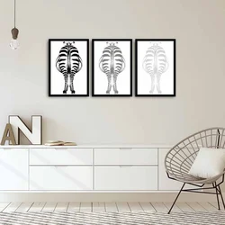 Wallity Image 3PSCT-07, 3 dijela, 109 x 50 cm