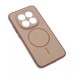 Maska Mag Case Matte Line za Xiaomi Redmi Note 15 Pro 4G (EU) braon