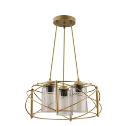 OPVIQ Luster Dratkruh Glass Gold Grey