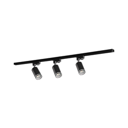 Spot lampa za šinski sistem PARIS 3xGU10/10W/230V + 1 m šinski sistem