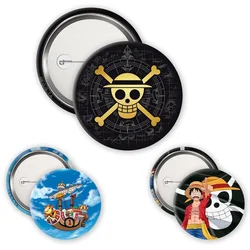Bedževi AbyStyle - One Piece - Skull & Luffy - Badge Pack