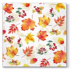 Serviete za decoupage Falling Leaves - 1 kos (Serviete za)