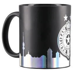 Best Buy lungy metal šolja keramička metalik partizan 325ml ( 301813 )