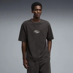 PUMA Graphic Tee Unisex, Men, Black, M
