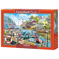 Castorland - Puzzle Pelikanovo pristanišče - 1 500 kosov