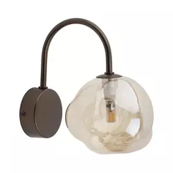 Brilagi - Zidna lampa VULCANO 1xG9/8W/230V smeđa/zadimljena bež