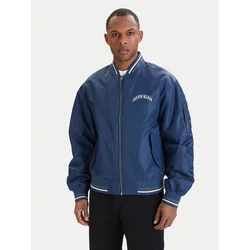 Calvin Klein Jeans Bomber jakna LV04RF510G Modra Regular Fit