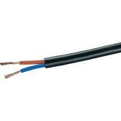Inštalacijski kabel HO3VVH2-F, 2x0,75 mm2, črn