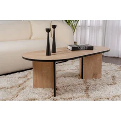 Hanah Home Klub sto Sable, 119x40x60cm, Braon