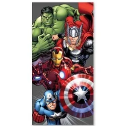 Brisača Avengers - 70 x 140 cm - siva (110051)