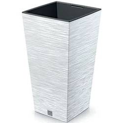 Prosperplast Saksija Furu H400, Kvadratna, Bela