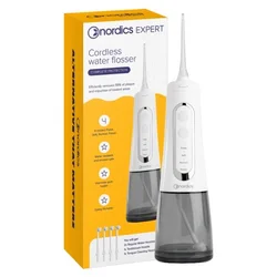 Bežični Konac za Zube Nordics Interdentalno Čišćenje Water Flosser Beli | Kozmo