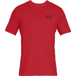 Under Armour UA M Sportstyle LC SS Majica 809911 Rdeča