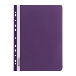 Mapa pvc s sponko levia s perforacijo LEVIA - VIOLA