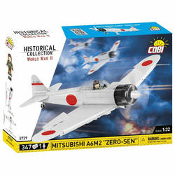 II WW Mitsubishi A6M2 ZERO-SEN 347 KM, 1 f