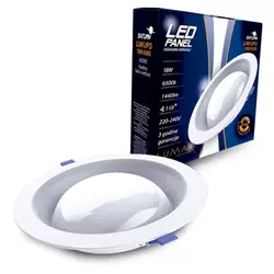Lumax Led Panel SATURN LUMUPO-18W 6500K Ugradni-Okrugli 1440lm