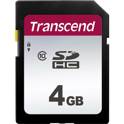 TRANSCEND SDHC 4GB 300S, 95/45MB/s, C10, UHS-I Speed Class 1