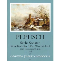 PEPUSCH:SECHS SONATEN 1-3