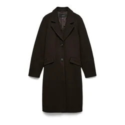 VERO MODA Prehoden plašč VMFORTUNESARA čokolada