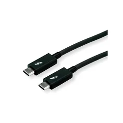 ROLINE Thunderbolt™ 3 Cable 20GBit/s 5A M/M crna 2 m