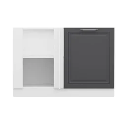 Hanah Home kuhinjski element Minar 7972, 120 cm, beli / antracit