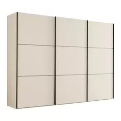 Ormar Sa Staklenim Kliznim Vratima Includo 298/222/68 cm slonovača