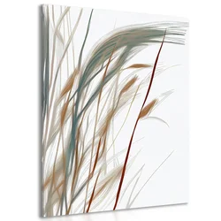 Slika minimalistične travne bilke - 30x40