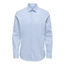 Only & Sons Srajca ONSJIM svetlo modra/bela