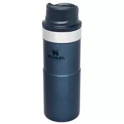 Stanley Classic Trigger Travel Mug 0,35L, Nightfall Modra, Steklenica