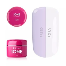 Gel baza za nokte One Thick Violet 250g ? Silcare ? Kozmo.rs